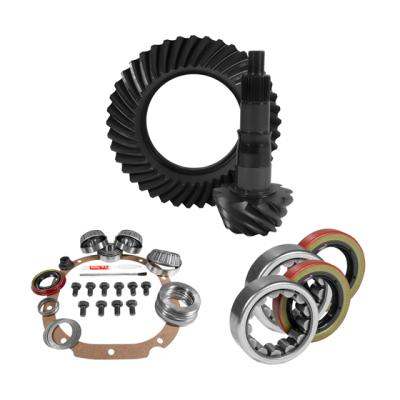 8.8 inch Ford 4.56 Rear Ring and Pinion Install Kit 2.53 inch OD Axle Bearings and Seals USA Standard