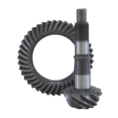 High Performance Yukon Ring And Pinion Gear Set For GM 7.5 Inch In A 4.56 Ratio Includes Pinion Nut Yukon Gear &amp; Axle