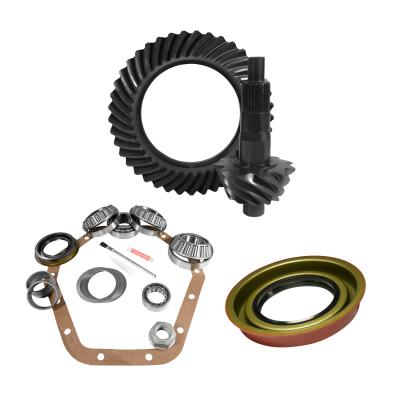 10.5 inch GM 14 Bolt 5.38 Thick Rear Ring and Pinion Install Kit Yukon Gear &amp; Axle