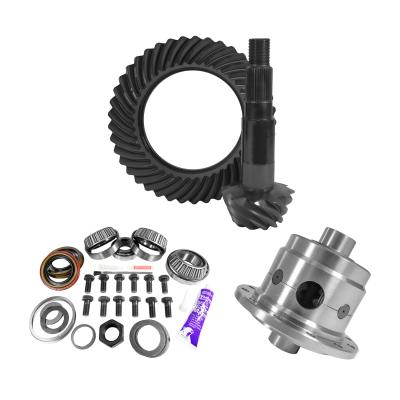 11.25 inch Dana 80 4.88 Rear Ring and Pinion Install Kit 35 Spline Positraction 4.375 inch BRG Yukon Gear &amp; Axle