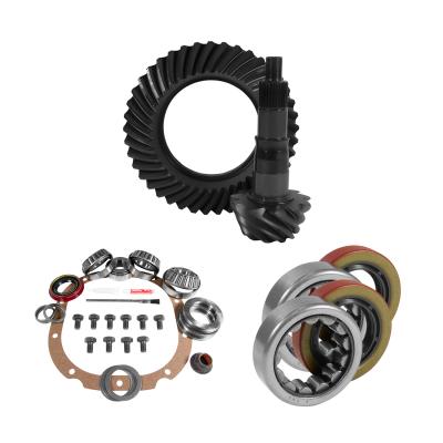 8.8 inch Ford 3.31 Rear Ring and Pinion Install Kit 2.25 inch OD Axle Bearings and Seals Yukon Gear &amp; Axle