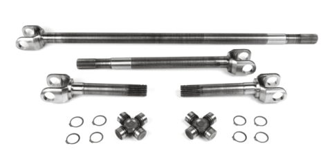 Yukon Front Axle Kit 4340 Chrome-Moly Replacement For Dana 4469-80 GM Truck And Blazer Dana 44 With 19/30 Splines Yukon Gear &amp; Axle