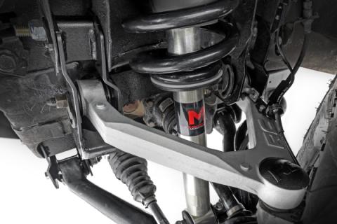 7 Inch Stamped Steel LCA Lift Kit Forged UCA Bracket Vertex/V2 Shks Silverado/Sierra 1500 (16-18) Rough Country