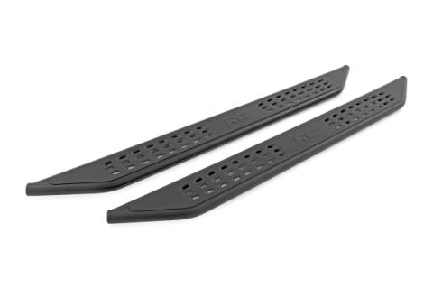 OV2 Running Boards Side Step Bars 4-Door Ford Bronco 4WD (2021-2025) Rough Country