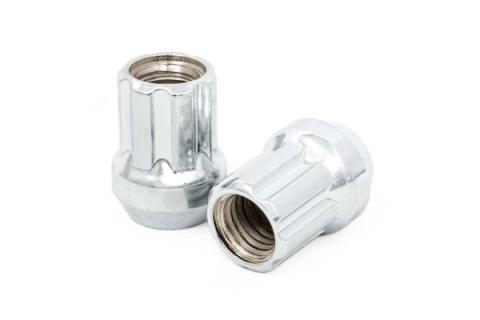 M14 x 1.5 Lug Nut Set of 32 Chrome Open End Rough Country