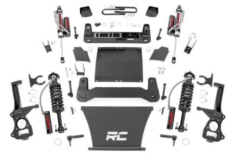 6 Inch Lift Kit Mono Leaf Rear Vertex Chevy Silverado 1500 4WD (22-24) Rough Country