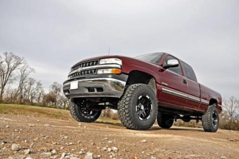 6 Inch Lift Kit M1 Shocks Silverado/Sierra 1500 2WD (99-06 &amp; Classic) Rough Country