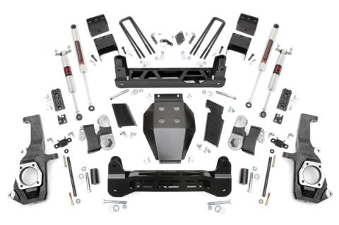 5 Inch Lift Kit NTD M1 Silverado/Sierra 2500HD/3500HD (11-19) Rough Country