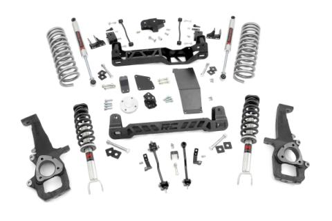 6 Inch Lift Kit M1 Struts/M1 Ram 1500 4WD (2012-2018 &amp; Classic) Rough Country