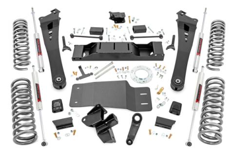 5 Inch Lift Kit Dual Rate Coils M1 Ram 2500 4WD (2019-2024) Rough Country