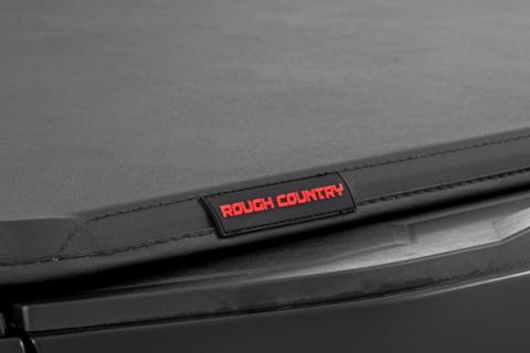 Soft Tri-Fold Bed Cover 5 Foot Bed Chevy/GMC Canyon/Colorado 2WD/4WD (23-26) Rough Country