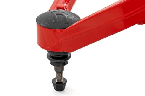 Red Forged Upper Control Arms 3 Inch Lift Ford F-150 4WD (2021-2026) Rough Country