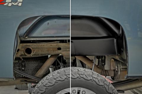 Rear Wheel Well Liners Chevy Silverado 1500 (07-13)/Silverado 2500 HD (07-10) Rough Country