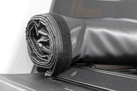 Soft Roll Up Bed Cover 6 Foot 10 Inch Bed Ford F-250/F-350 Super Duty (17-26) Rough Country