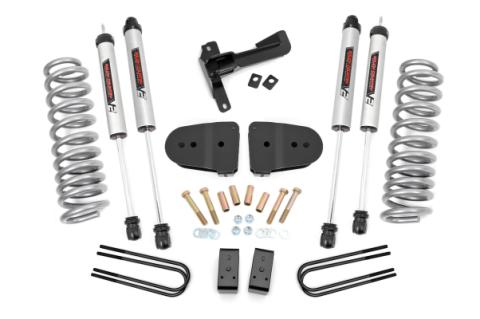 3 Inch Lift Kit V2 Front Diesel Coils Ford F-250 Super Duty 4WD (23-24) Rough Country