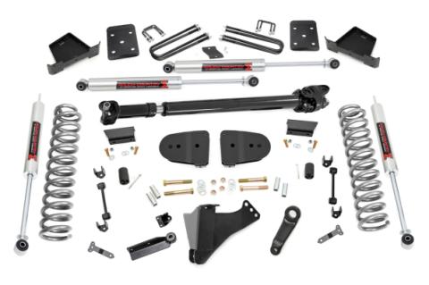 6 Inch Lift Kit Diesel No OVLD FR D/S M1 Ford F-250/F-350 Super Duty (23-25) Rough Country