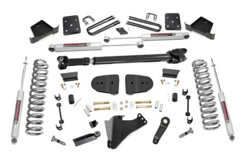 6 Inch Lift Kit Diesel OVLD D/S Ford F-250/F-350 Super Duty (23-25) Rough Country