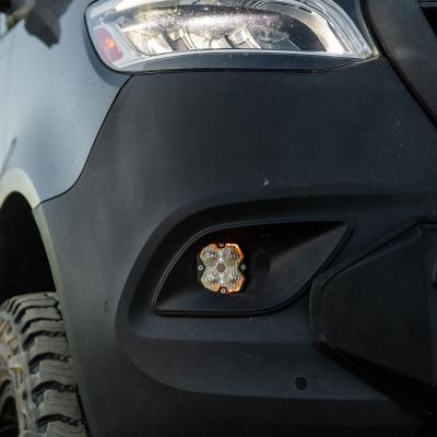 Squadron 2.0 Sport Fog Pocket Light Kit Mercedes 2019-26 Sprinter Van 1500/2500/3500/3500XD Baja Amber Baja Designs