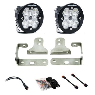 Squadron-R 2.0 Sport Fog Pocket Light Kit Jeep 2018-26 Wrangler JL 2020-26 Gladiator JT Baja Designs