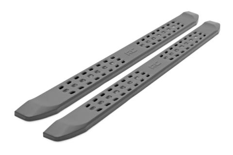 RPT2 Running Board Crew Cab Black Ford F-150/Lightning/F-250/F-350/Raptor (15-26) Rough Country