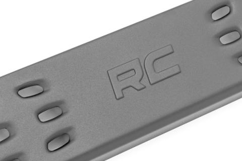 RPT2 Running Board Crew Cab Black Ford F-150/Lightning/F-250/F-350/Raptor (15-26) Rough Country