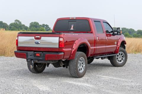 RPT2 Running Board Crew Cab Black Ford F-250/F-350 Super Duty (09-16) Rough Country