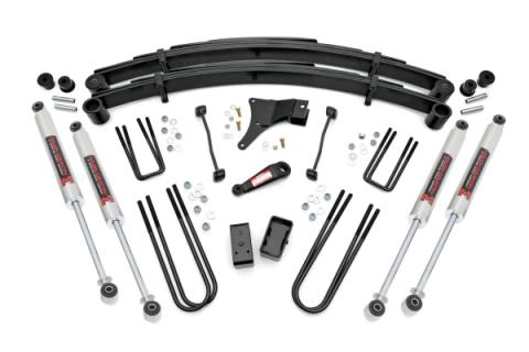 4 Inch Lift Kit Rear Blocks M1 Ford F-250/F-350 Super Duty 4WD (1999) Rough Country