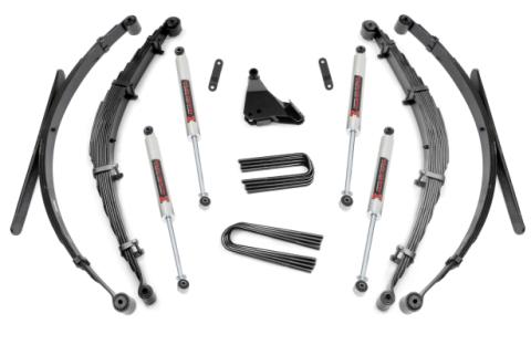 4 Inch Lift Kit Rear Springs M1 Ford F-250/F-350 Super Duty 4WD (99-04) Rough Country