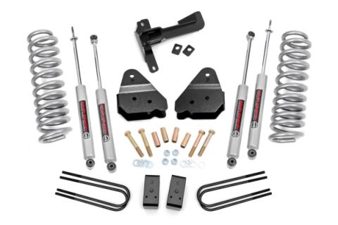 3 Inch Lift Kit N3 Front Diesel Coils Ford F-250 Super Duty 4WD (17-22) Rough Country