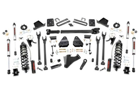 6 Inch Lift Kit Diesel 4-Link FR D/S C/O V2 Ford F-250/F-350 Super Duty (17-22) Rough Country
