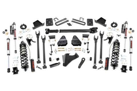 6 Inch Lift Kit Diesel 4-Link FR D/S C/O Vertex Ford F-250/F-350 Super Duty (17-22) Rough Country