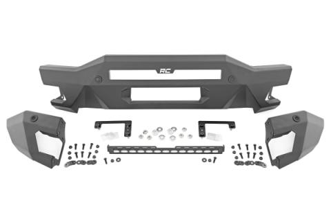 Front Bumper Modular Full Wings Ford Bronco 4WD (2021-2025) Rough Country