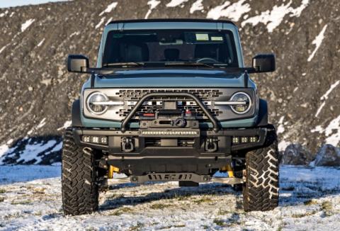 5 Inch Lift Kit Badlands (Non Sasquatch) 2.3L Ford Bronco 4WD (2021-2025) Rough Country