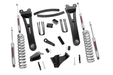 6 Inch Lift Kit Gas Radius Arm Ford F-250/F-350 Super Duty 4WD (05-07) Rough Country