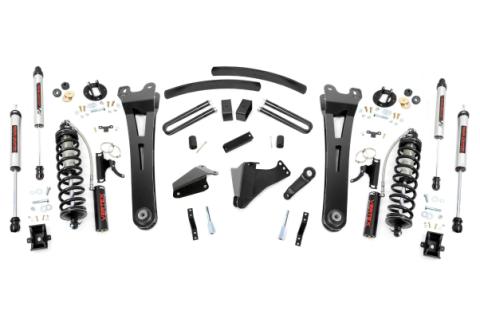 6 Inch Lift Kit Gas Radius Arm C/O V2 Ford F-250/F-350 Super Duty (05-07) Rough Country