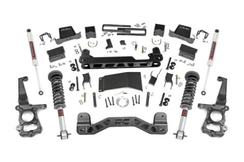 6 Inch Lift Kit M1 Struts/M1 Ford F-150 4WD (2015-2020) Rough Country