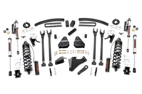 6 Inch Lift Kit Gas 4 Link OVLD C/O Vertex Ford F-250/F-350 Super Duty (05-07) Rough Country