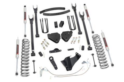 6 Inch Lift Kit Gas 4 Link M1 Ford F-250/F-350 Super Duty 4WD (08-10) Rough Country