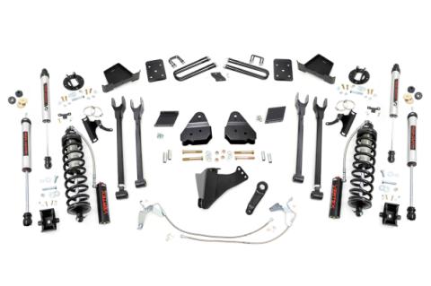 6 Inch Lift Kit 4 Link OVLD C/O V2 Ford F-250 Super Duty (15-16) Rough Country