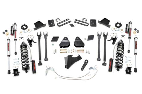 6 Inch Lift Kit 4 Link OVLD C/O Vertex Ford F-250 Super Duty (15-16) Rough Country