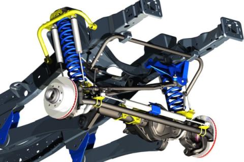 6 Inch Lift Kit Gas M1 Ford F-250/F-350 Super Duty 4WD (2005-2007) Rough Country