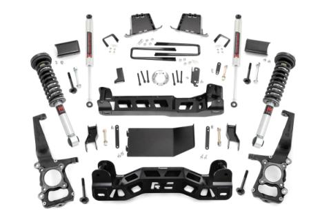 6 Inch Lift Kit M1 Struts/M1 Ford F-150 4WD (2009-2010) Rough Country