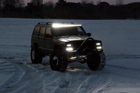 4.5 Inch Lift Kit M1 Rear AAL Jeep Cherokee XJ 2WD/4WD (1984-2001) Rough Country