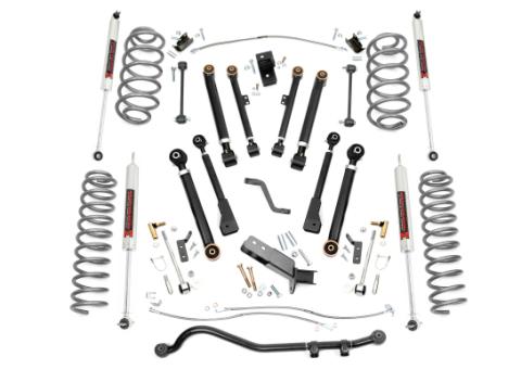 4 Inch Lift Kit X-Series M1 Jeep Wrangler TJ (97-06)/Wrangler Unlimited (04-06) Rough Country