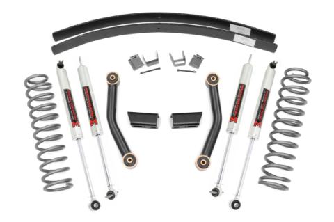 3 Inch Lift Kit SII RR AAL M1 Jeep Cherokee XJ 2WD/4WD (1984-2001) Rough Country