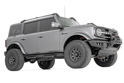 Vertex 2.5 Reservoir Coilovers Rear 3.5 Inch Ford Bronco 4WD (2021-2025) Rough Country