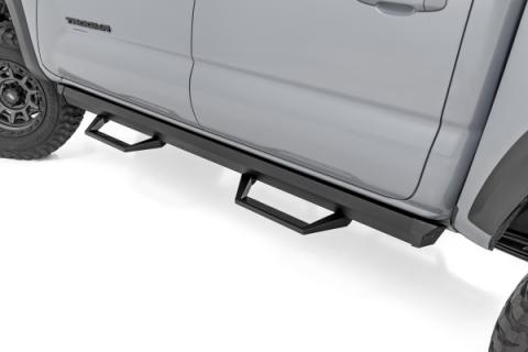 SRL2 Adj Aluminum Step Double Cab Toyota Tacoma 2WD/4WD (2005-2023) Rough Country