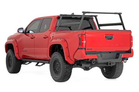 SRL2 Adjustable Aluminum Steps Double Cab Toyota Tacoma 2WD/4WD (24-26) Rough Country