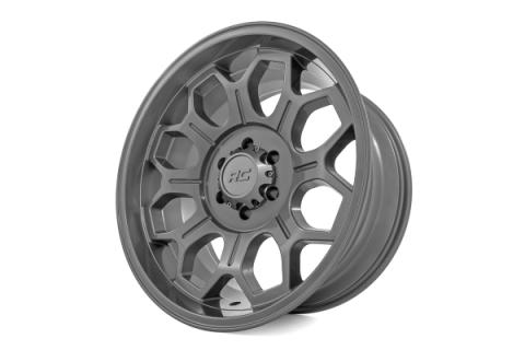 77 Series Wheel One-Piece Gunmetal Gray 20x10 6x135 -25mm Rough Country