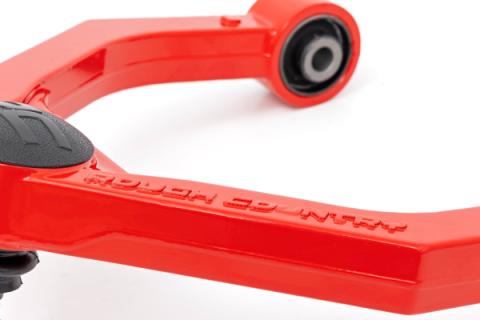 Red Forged Upper Control Arms OE Upgrade Nissan Titan XD 4WD (2016-2024) Rough Country